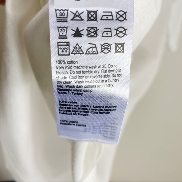 NWT All Saints Emelyn Chain T Shirt White - Picture 6 of 8